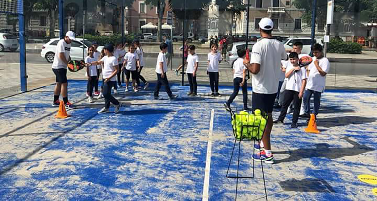 Street Padel Tour a Bari sale la febbre da padel