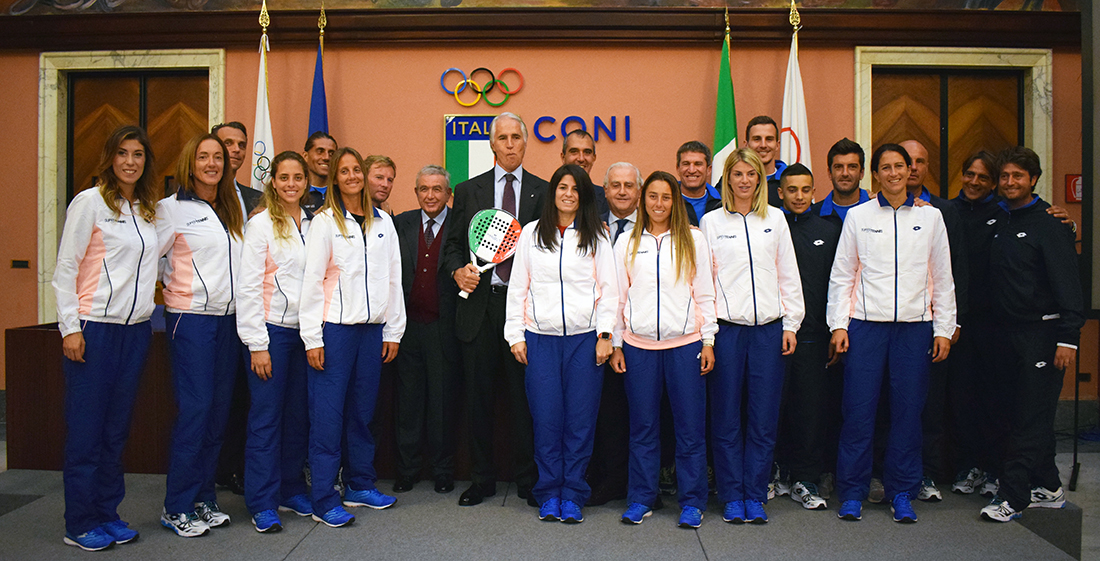 Mondiali di Cascais gli azzurri dal Presidente Malago E la consacrazione del paddle